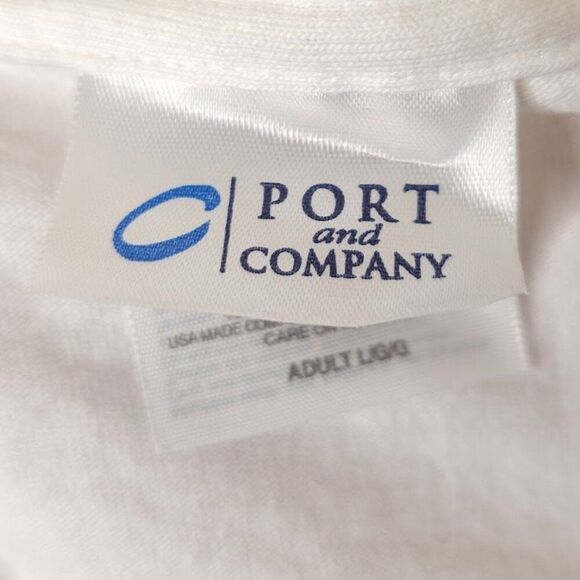 Vintage ABC Action News T Shirt Mens Size Large White Y2K TV Television - Picture 4 of 5